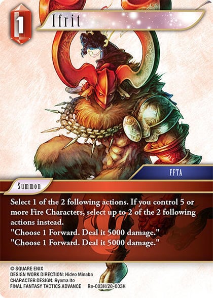 Ifrit, Legacy Collection Re-003H/20-003H