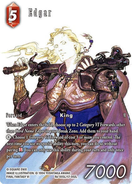 Edgar (Full Art), Legacy Collection Re-005L/17-002L