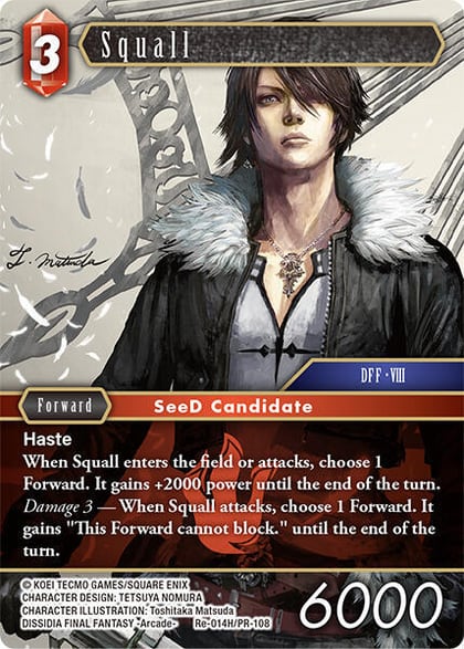 Squall, Legacy Collection Re-014H/PR-108