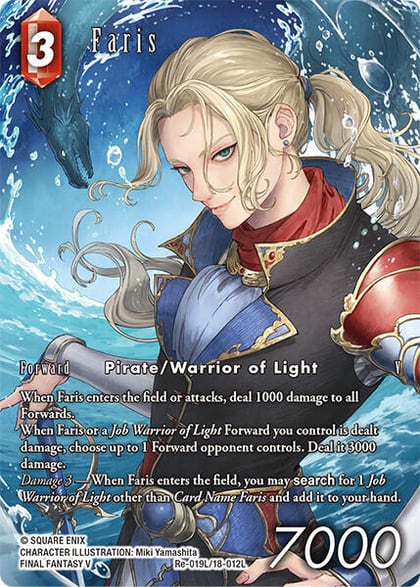 Faris (Full Art), Legacy Collection Re-019L/18-012L