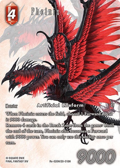 Phoinix (Full Art), Legacy Collection Re-020H/20-018H
