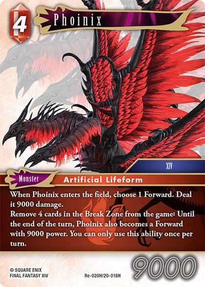 Phoinix, Legacy Collection Re-020H/20-018H