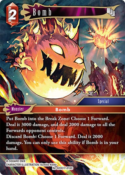 Bomb, Legacy Collection Re-023C/7-016C