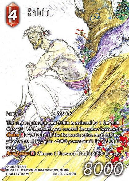 Sabin (Full Art), Legacy Collection Re-026H/17-017H