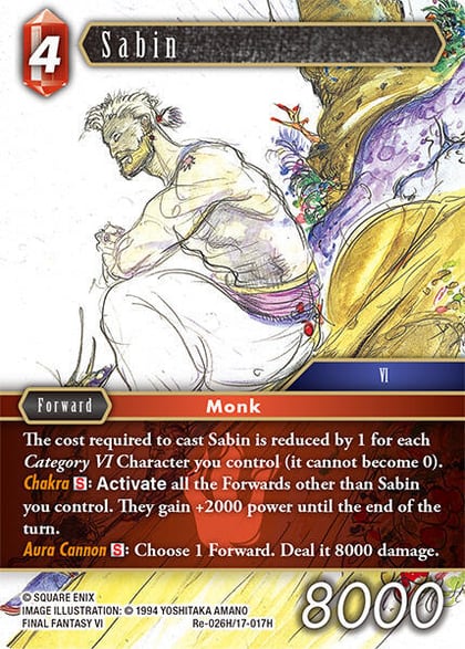 Sabin, Legacy Collection Re-026H/17-017H