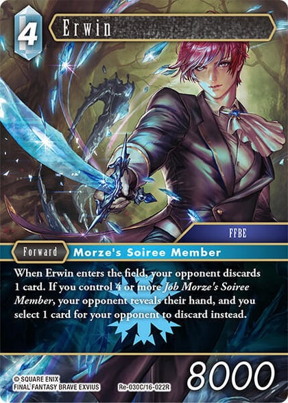 Erwin, Legacy Collection Re-030C/16-022R