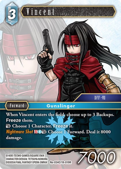 Vincent, Legacy Collection Re-034C/19-019R