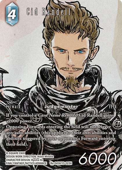 Cid Randell (Full Art), Legacy Collection Re-041H/13-022H
