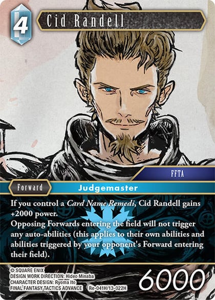 Cid Randell, Legacy Collection Re-041H/13-022H