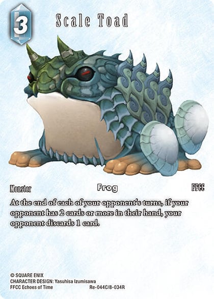 Scale Toad (Full Art), Legacy Collection Re-044C/8-034R