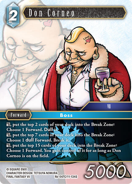 Don Corneo, Legacy Collection Re-047C/11-134S