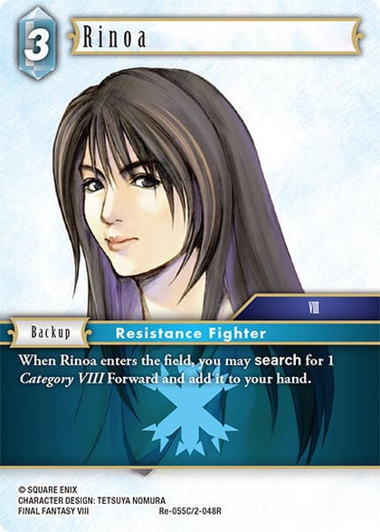 Rinoa (Rare), Legacy Collection Re-055C/2-048R