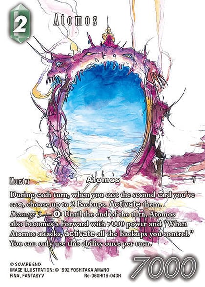 Atomos (Full Art), Legacy Collection Re-060H/16-043H