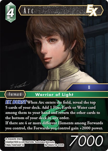 Arc EX, Legacy Collection Re-062C/18-035R