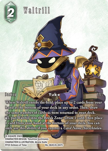 Waltrill (Full Art), Legacy Collection Re-064C/8-047C