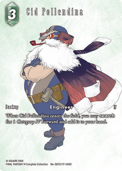 Cid Pollendina (Full Art), Legacy Collection Re-067C/17-049C