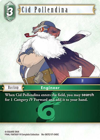 Cid Pollendina, Legacy Collection Re-067C/17-049C