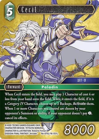 Cecil, Legacy Collection Re-070L/16-051L