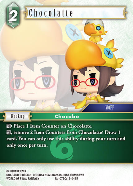 Chocolatte, Legacy Collection Re-075C/12-048R