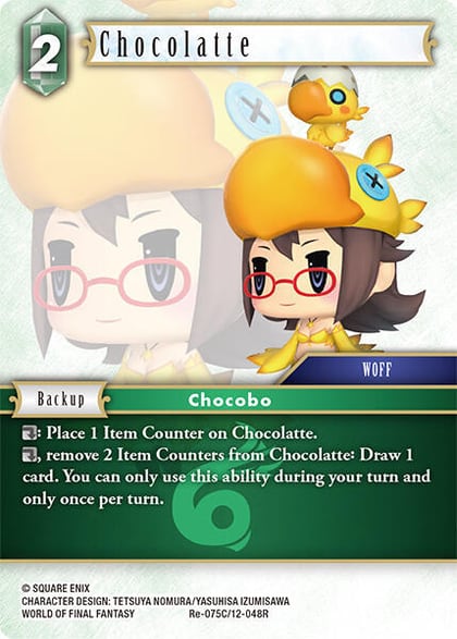 Chocolatte, Legacy Collection Re-075C/12-048R