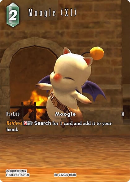 Moogle (XI) (Full Art), Legacy Collection Re-082C/6-058R