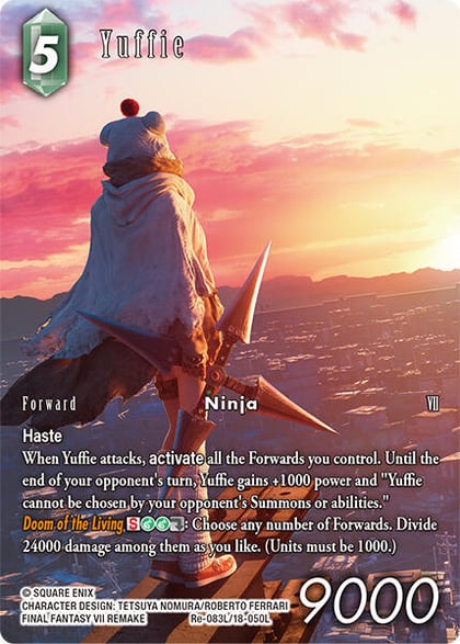 Yuffie (Full Art), Legacy Collection Re-083L/18-050L