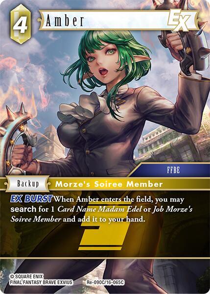 Amber EX, Legacy Collection Re-090C/16-065C