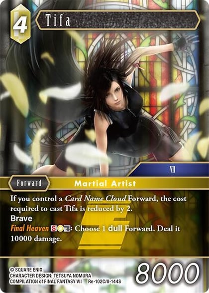Tifa, Legacy Collection Re-102C/8-144S