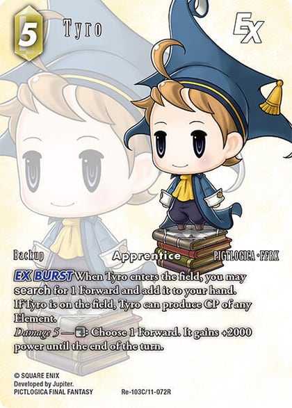 Tyro EX (Full Art), Legacy Collection Re-103C/11-072R