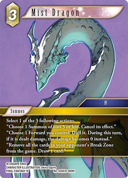 Mist Dragon, Legacy Collection Re-105H/9-068H