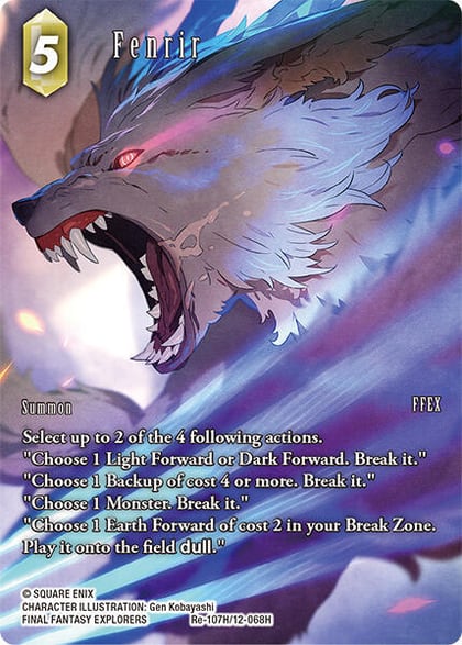 Fenrir (Full Art), Legacy Collection Re-107H/12-068H