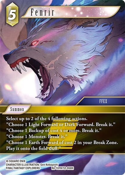 Fenrir, Legacy Collection Re-107H/12-068H
