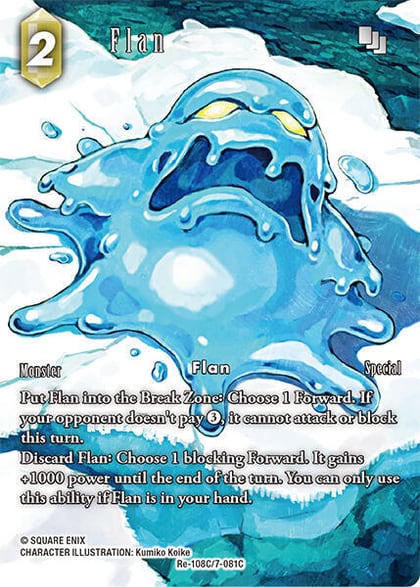 Flan (Re-108C/7-081C) (Full Art), Legacy Collection Re-108C/7-081C