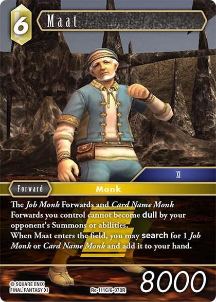 Maat, Legacy Collection Re-111C/6-078R