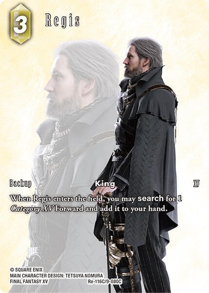 Regis (Full Art), Legacy Collection Re-116C/9-080C