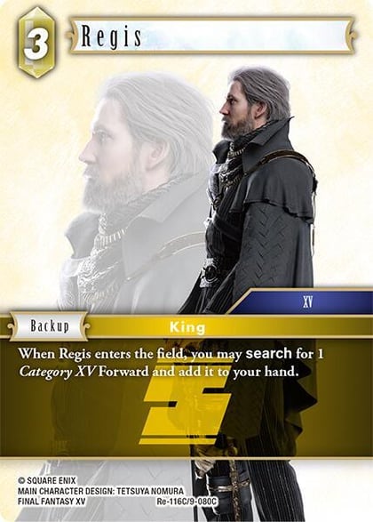 Regis, Legacy Collection Re-116C/9-080C