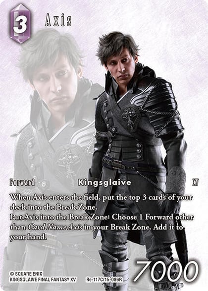 Axis (Full Art), Legacy Collection Re-117C/15-086R
