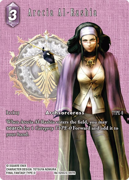 Arecia Al-Rashia (Full Art), Legacy Collection Re-120C/3-097R