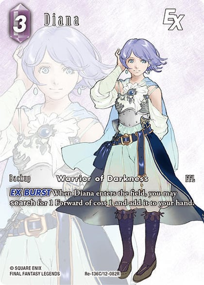 Diana EX (Full Art), Legacy Collection Re-136C/12-082R