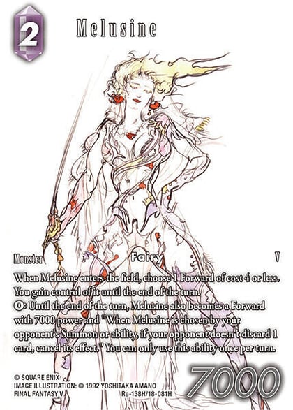 Melusine (Full Art), Legacy Collection Re-138H/18-081H