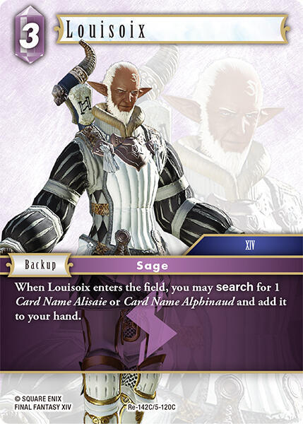 Louisoix, Legacy Collection Re-142C/5-120C