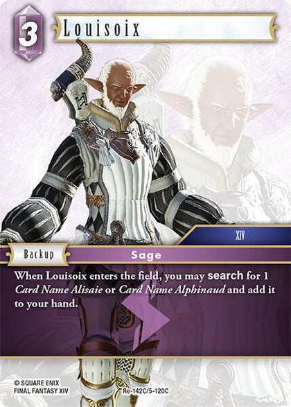 Louisoix, Legacy Collection Re-142C/5-120C