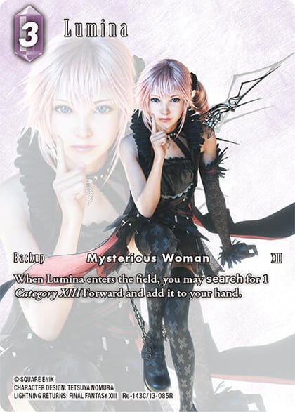 Lumina (Full Art), Legacy Collection Re-143C/13-085R