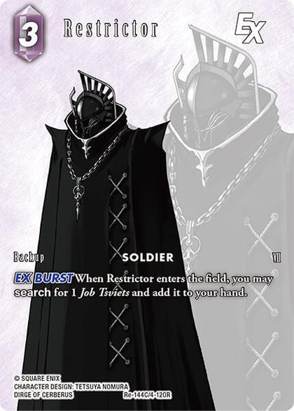 Restrictor EX (Full Art), Legacy Collection Re-144C/4-120R
