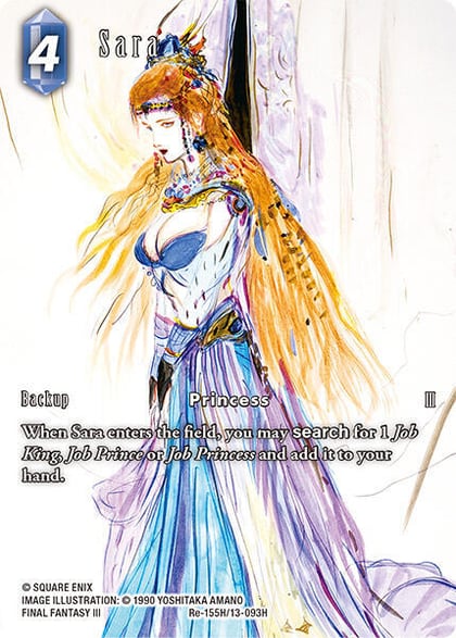 Sara (Full Art), Legacy Collection Re-155H/13-093H