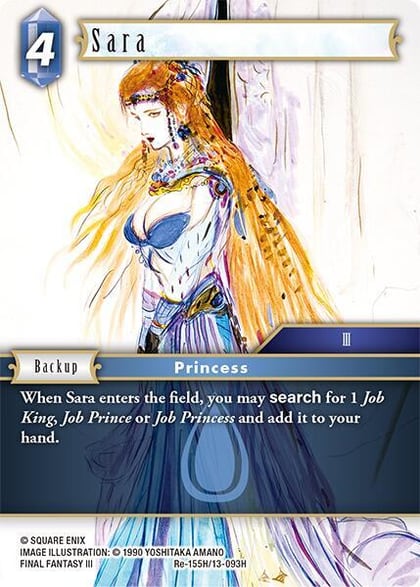 Sara, Legacy Collection Re-155H/13-093H