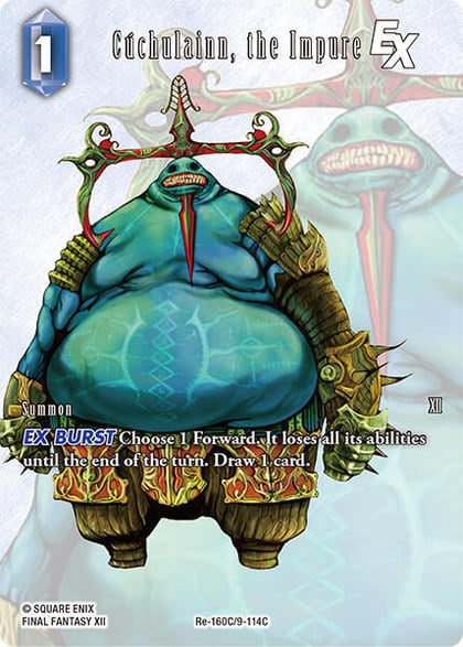 Cuchulainn, the Impure (Full Art), Legacy Collection Re-160C/9-114C
