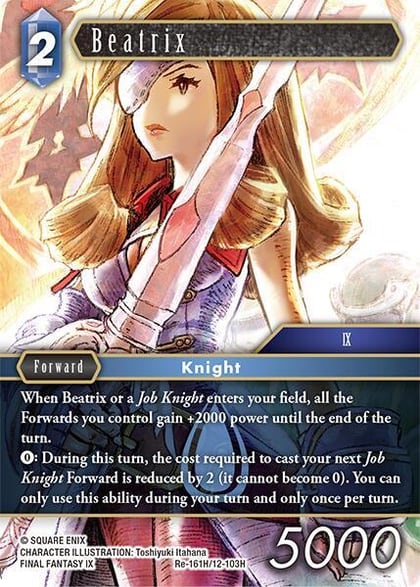 Beatrix, Legacy Collection Re-161H/12-103H
