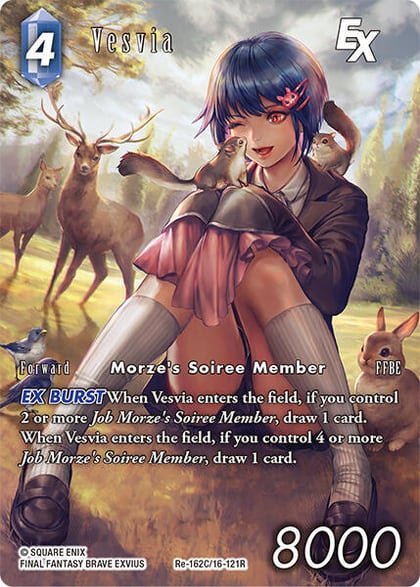 Vesvia EX (Full Art), Legacy Collection Re-162C/16-121R