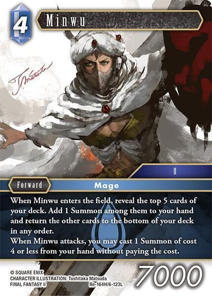 Minwu, Legacy Collection Re-164H/6-123L